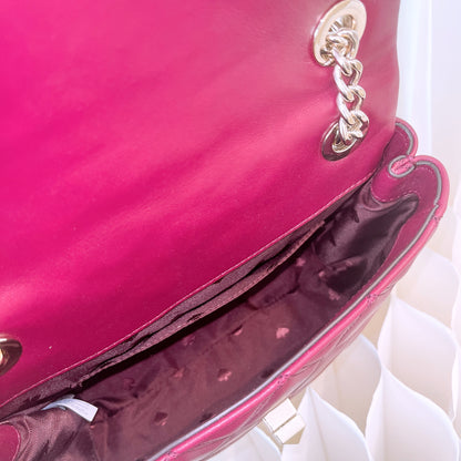 Kate Spade Natalis Medium Flap Shoulder Bag In Blackberry
