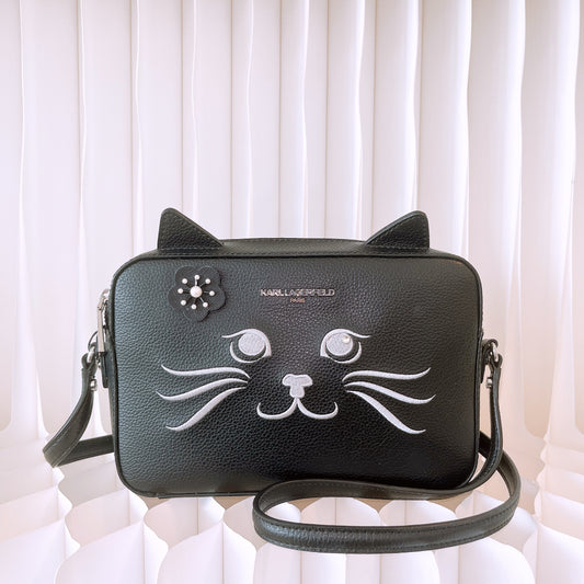 Karl Lagerfeld Paris Maybelle CHOUPETTE Camera Crossbody