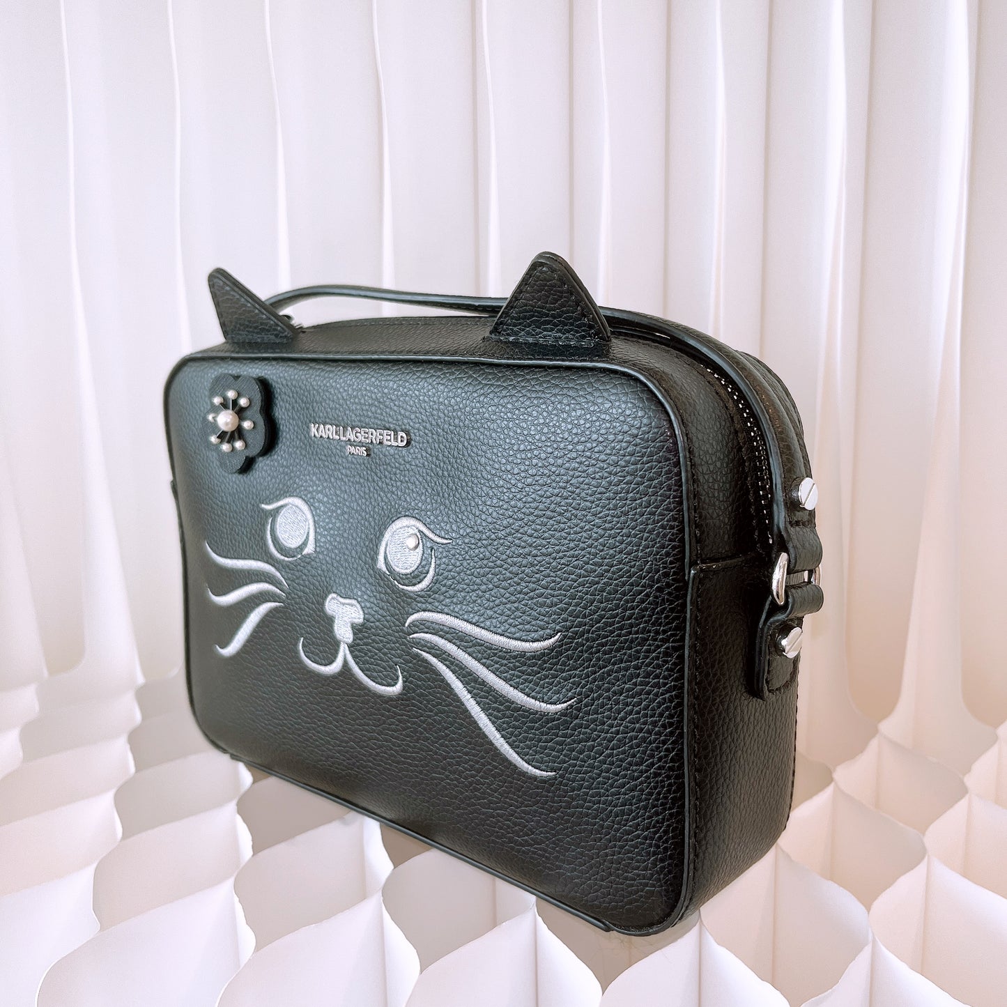 Karl Lagerfeld Paris Maybelle CHOUPETTE Camera Crossbody