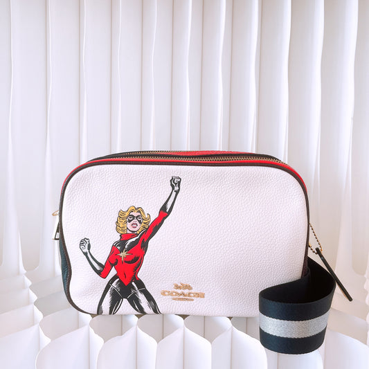 Coach 2545 X Marvel Jes Crossbody With Carol (Limited Edition)