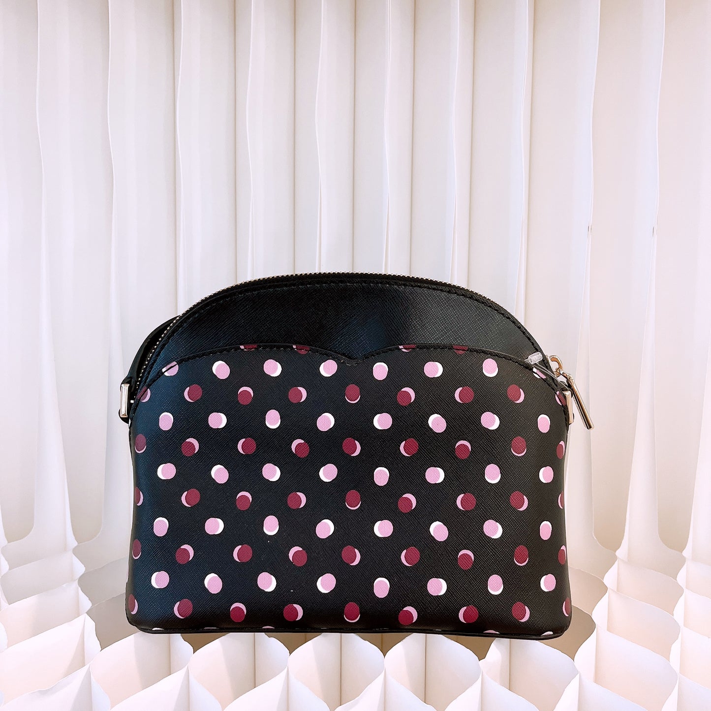 Kate Spade Payton Dome Crossbody With Multi Color Polka Dots