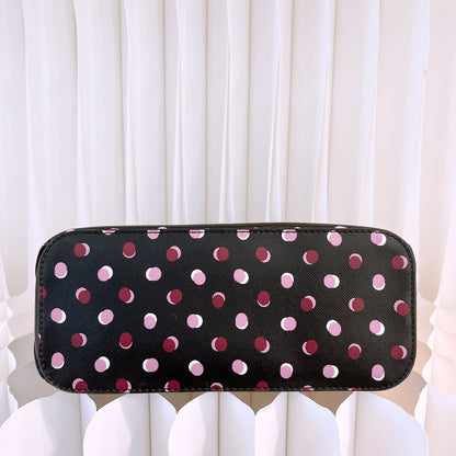 Kate Spade Payton Dome Crossbody With Multi Color Polka Dots