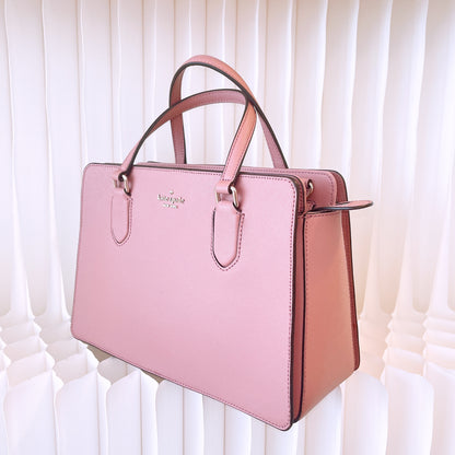 Kate Spade Laurel Way Reese Dusty peony Satchel