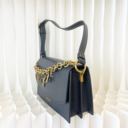 Versace Jeans Couture Black Large Charms Bag