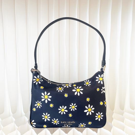 Kate Spade Little Better Sam Daisy Dots Small Shoulder Bag