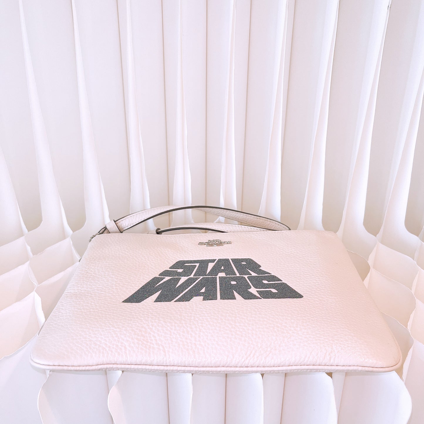Star Wars X Coach Gallery Pouch With Glitter Motif