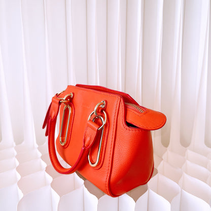 See By Chlo Paige Mini Leather Shoulder Bag in Pink