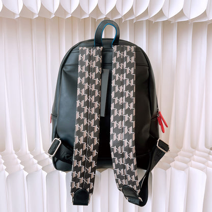 Karl Lagerfeld Kl X Disney Donald Duck On Shade Backpack In Black