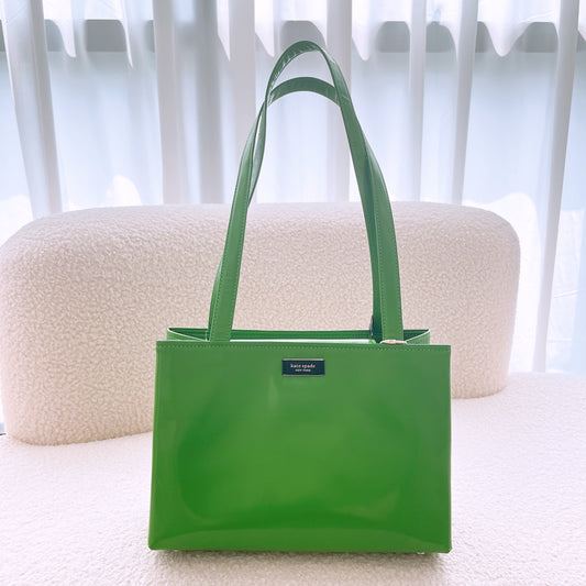 Kate Spade sam icon medium nylon & leather shoulder bag