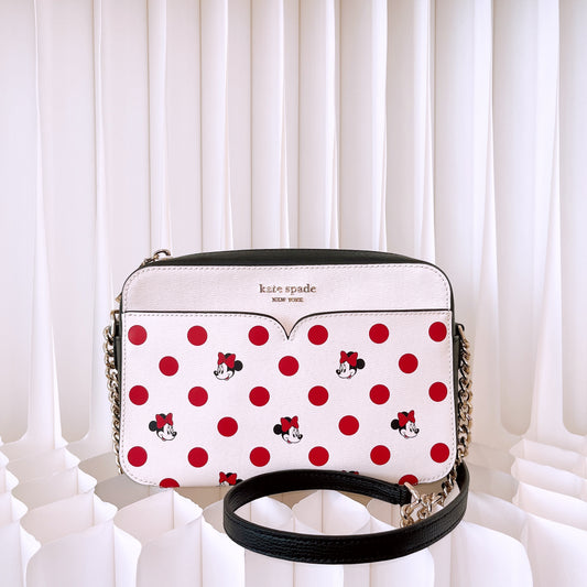 Disney Minnie Mouse Polka Dot Camera Bag by kate spade