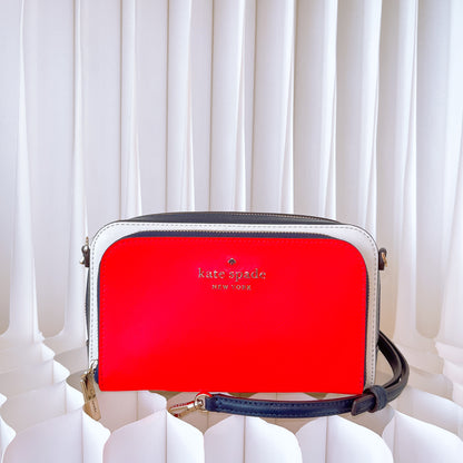 Kate Spade staci colorblock dual zip around crossbody