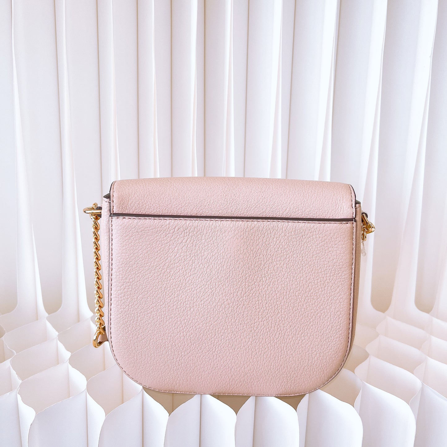 Michael Kors Half Dome Pebble Leather Crossbody Bag