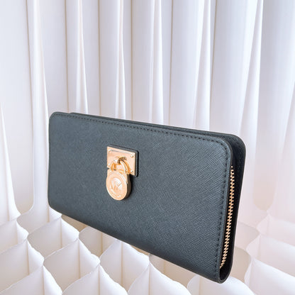 Michael Kors Hamilton Traveler Saffiano Leather Wallet