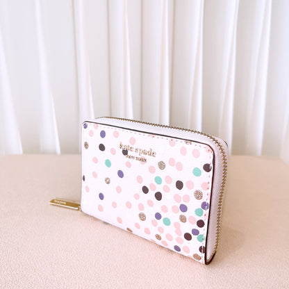 Kate spade Silvia disco polka dot Card Case