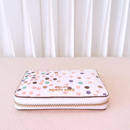 Kate spade Silvia disco polka dot Card Case