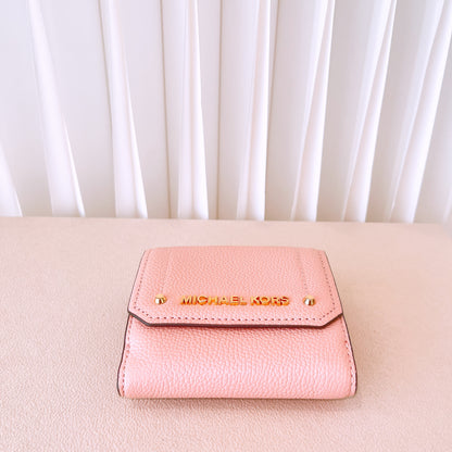 Michael Kors HAYES Leather Medium Trifold Wallet