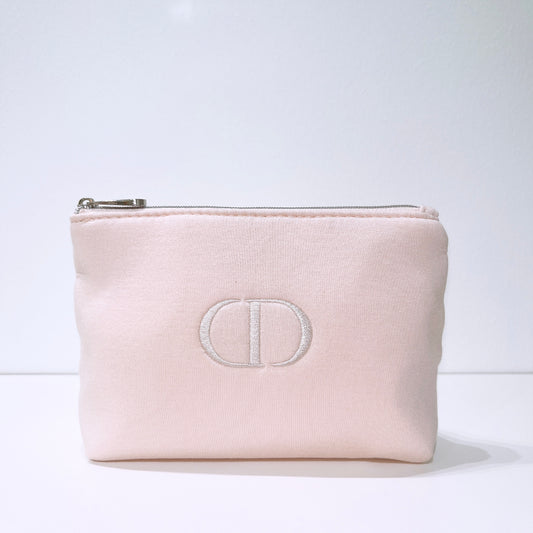 Dior Cosmetic Makeup Bag Nude