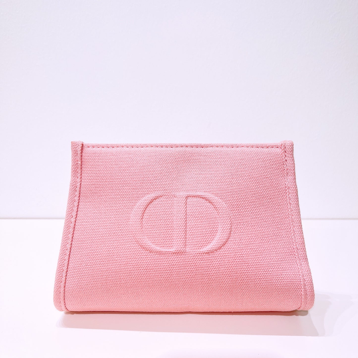 Dior Beauty CD Logo Light Pink Makeup Bag