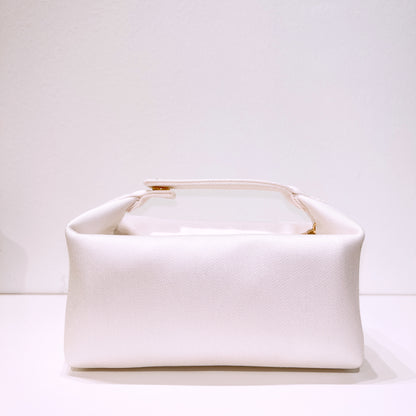 Dior Beauty White Twill Cosmetic Pouch