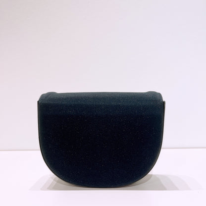 Cle de Peau Beaute Sling Bag/ Clutch In Navy