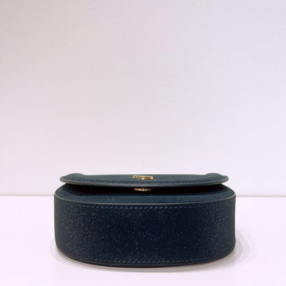 Cle de Peau Beaute Sling Bag/ Clutch In Navy