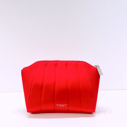 Givenchy Iconic Lipstick Red Pouch Clutch