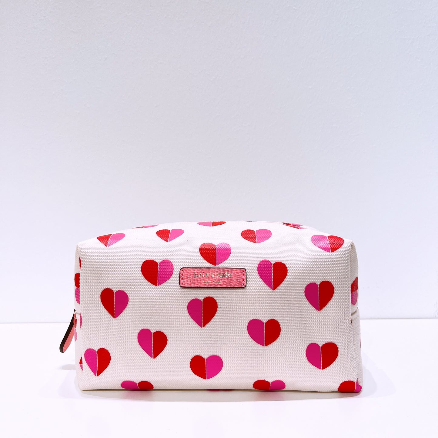 Kate Spade Pink Heart Make Up Bag