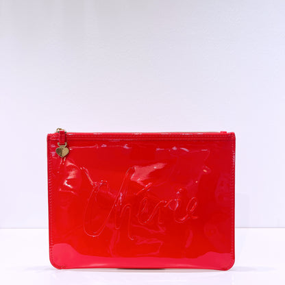 Kate Spade Cherie Red Cosmetics Bag