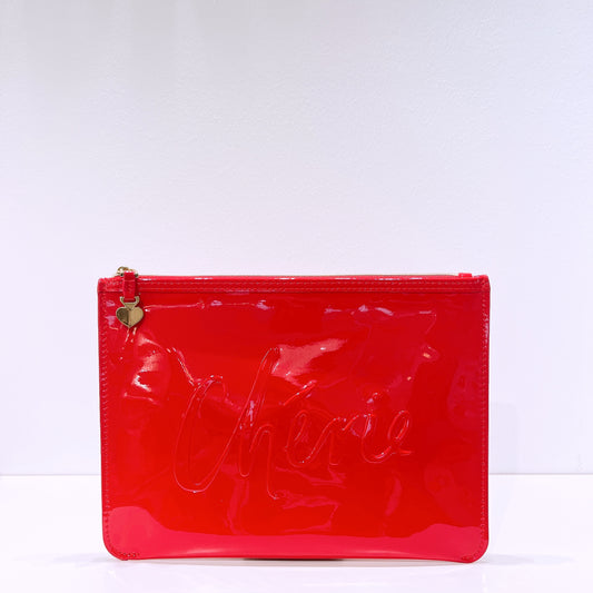 Kate Spade Cherie Red Cosmetics Bag