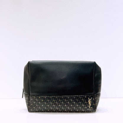 YSL Yves Saint Laurent novelty black pouch
