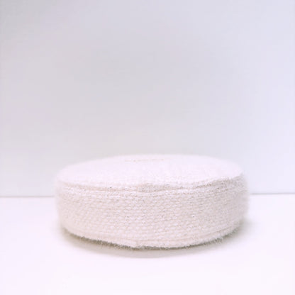 Chanel Beauty White Tweed Makeup Bag Pouch